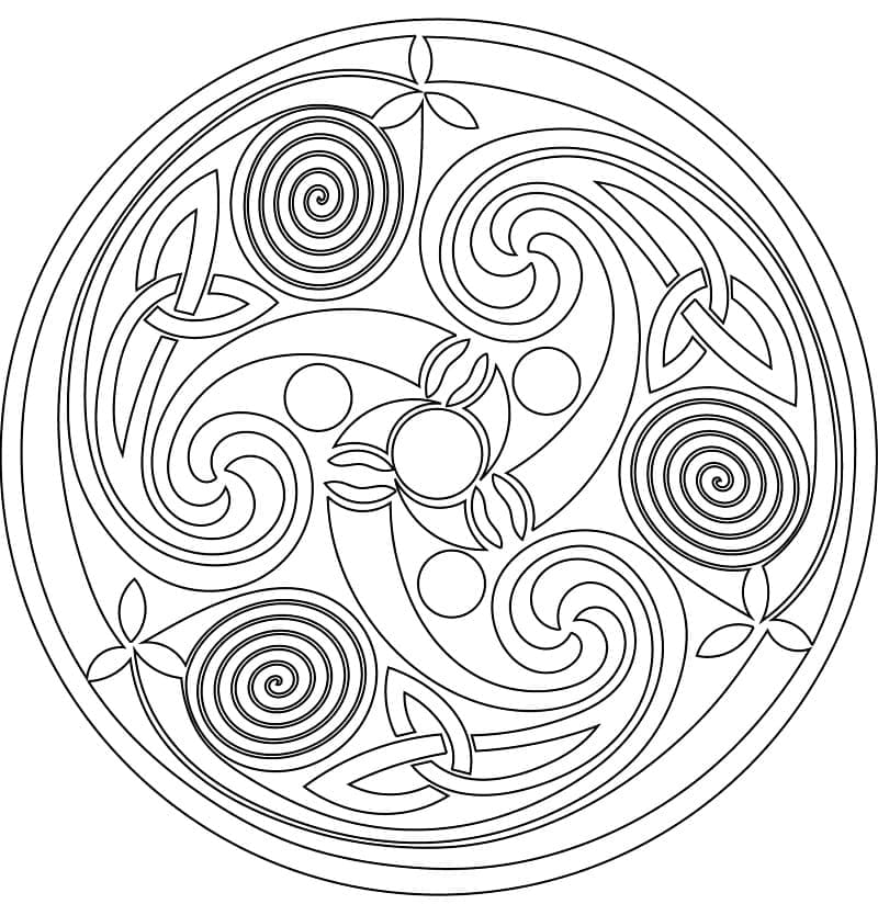 Mandalas Celtiques 17